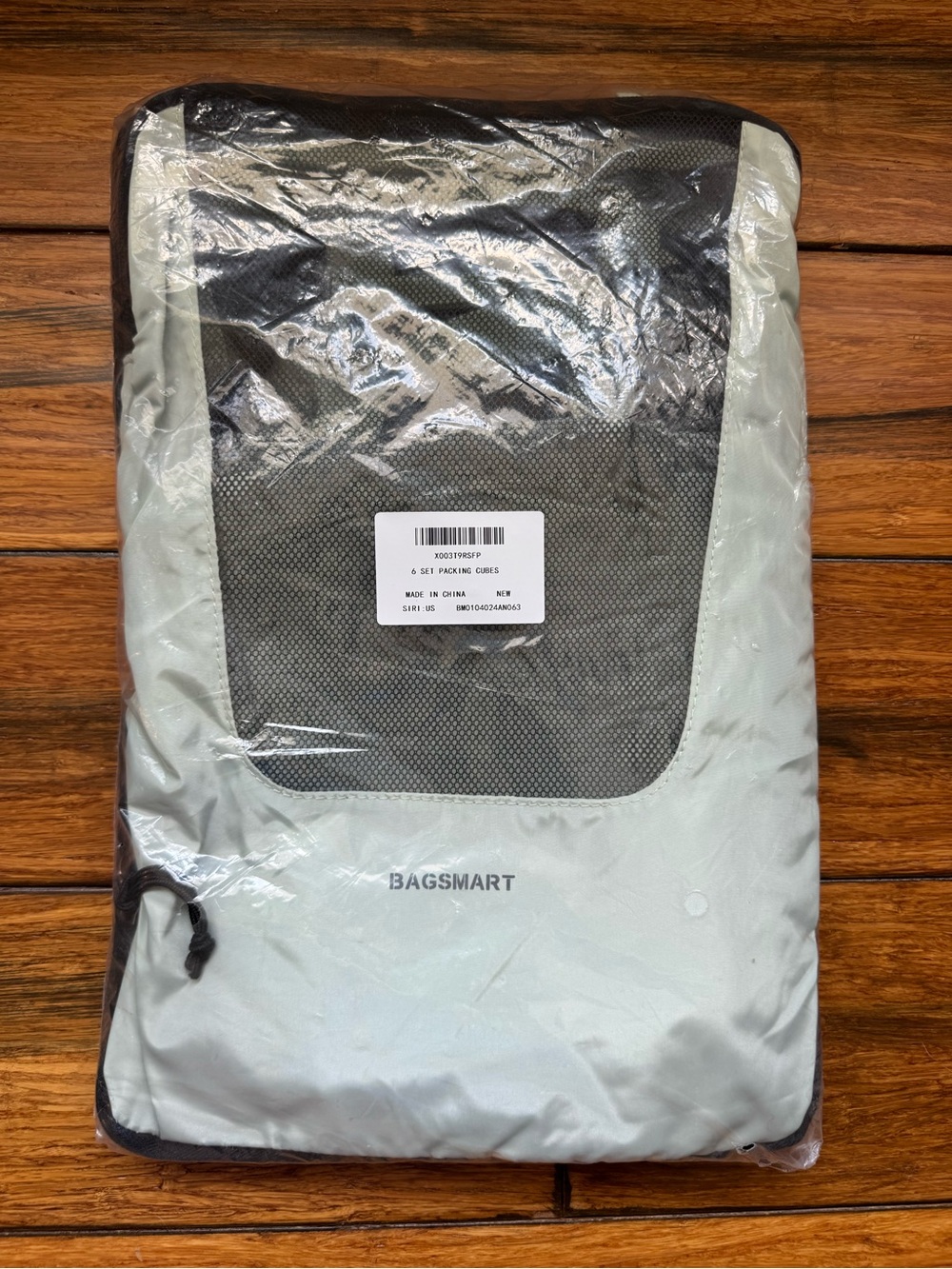 BAGSMART 6 Set Compression Packing Cubes for Travel Luggage Organizer Bags